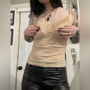 Sheer express tank top